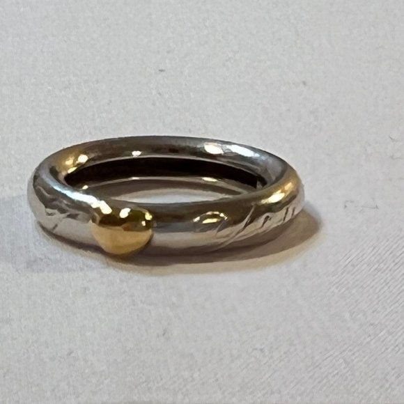 Tiffany&Co. Yellow and White Gold Two Tone  Size 4.5 - Picture 5 of 16